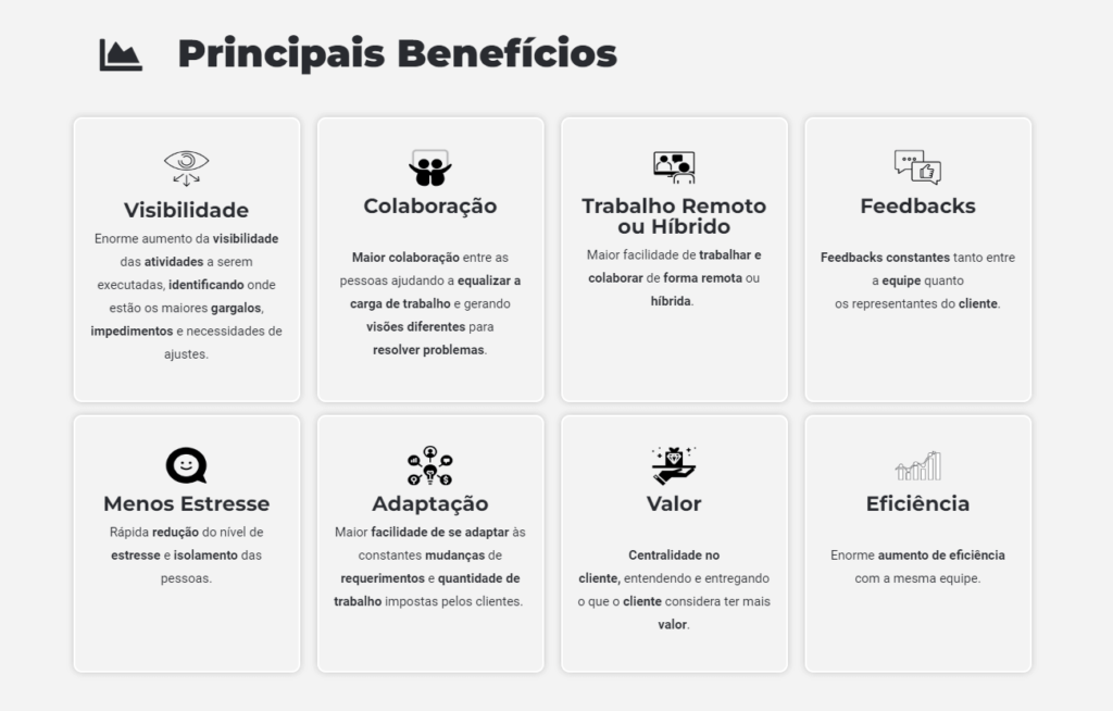 principais beneficios metodologias ageis - juridico agil
